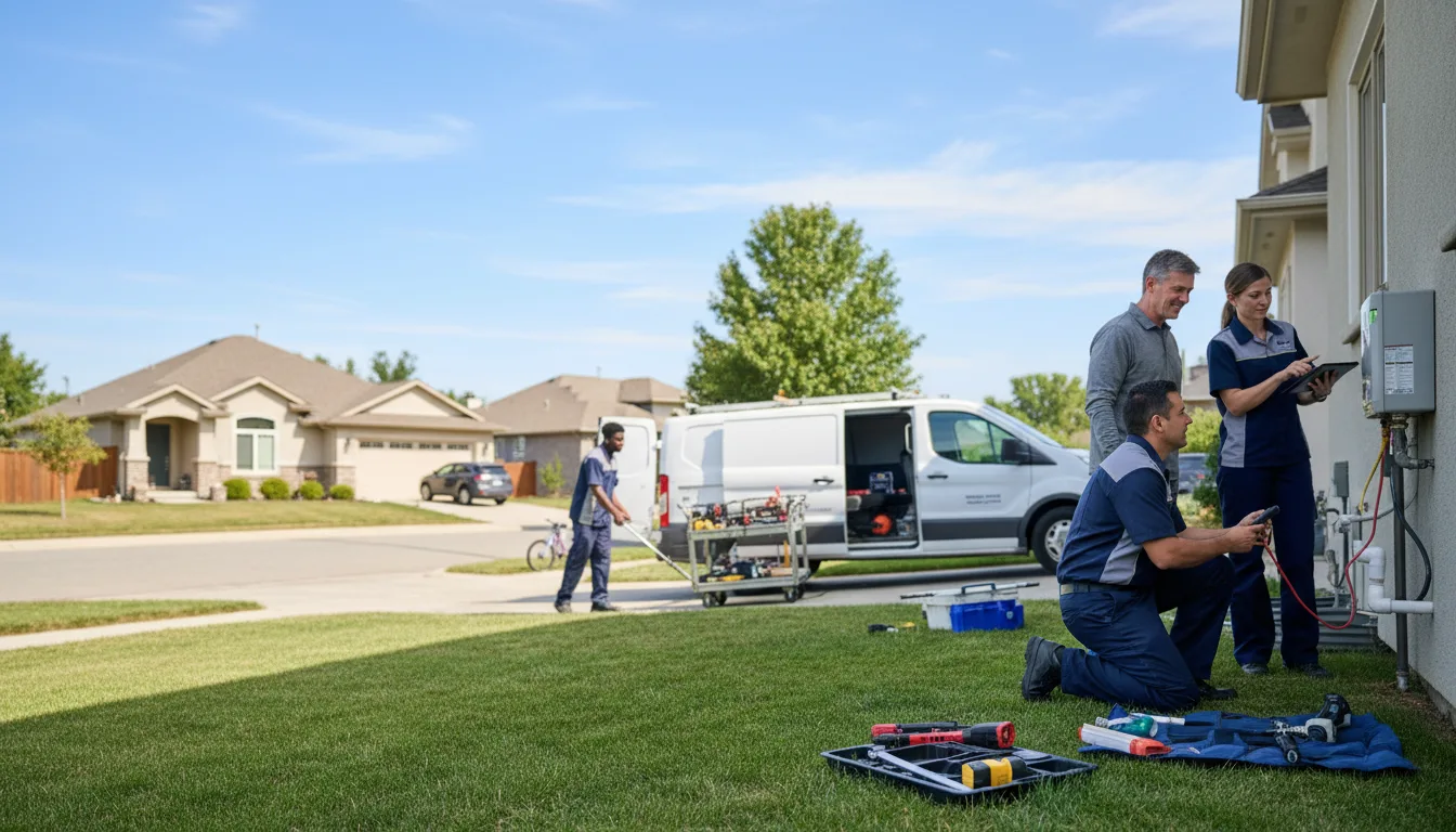Tankless water heater service in Elliott, IL